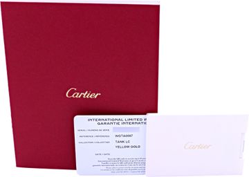 Cartier Tank Louis WGTA0067 18k 33.5mm Quartz watch