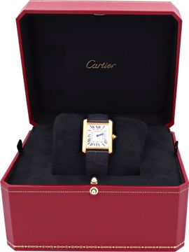 Cartier Tank Louis WGTA0067 18k 33.5mm Quartz watch