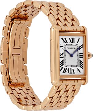 Cartier Tank Louis WGTA0024 18k rose gold 33.7mm Manual watch