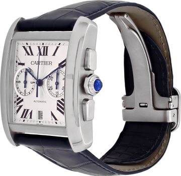 Cartier Tank MC in stainless steel