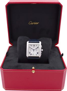 Cartier Tank MC in stainless steel
