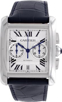 Cartier Tank MC in stainless steel