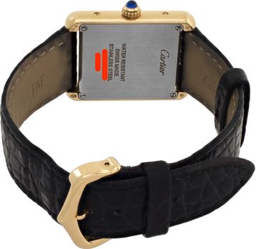 Cartier Tank Solo 3168 18k & Stainless Steel    White dial 24mm    Quartz watch