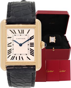 Cartier Tank Solo 24mm 3168 Mens Watch Collection