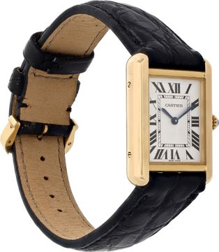 Cartier Tank Solo 3168 18k & steel 31mm Quartz watch