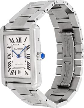 Cartier Tank Solo 3800 Stainless Steel White dial 31mm Automatic watch