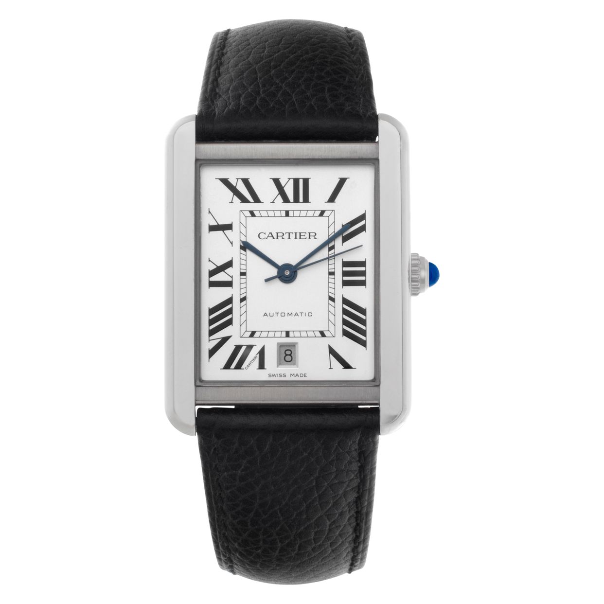 Pre-owned Cartier Tank Solo W5200027 Stainless W525586 | Gray & Sons
