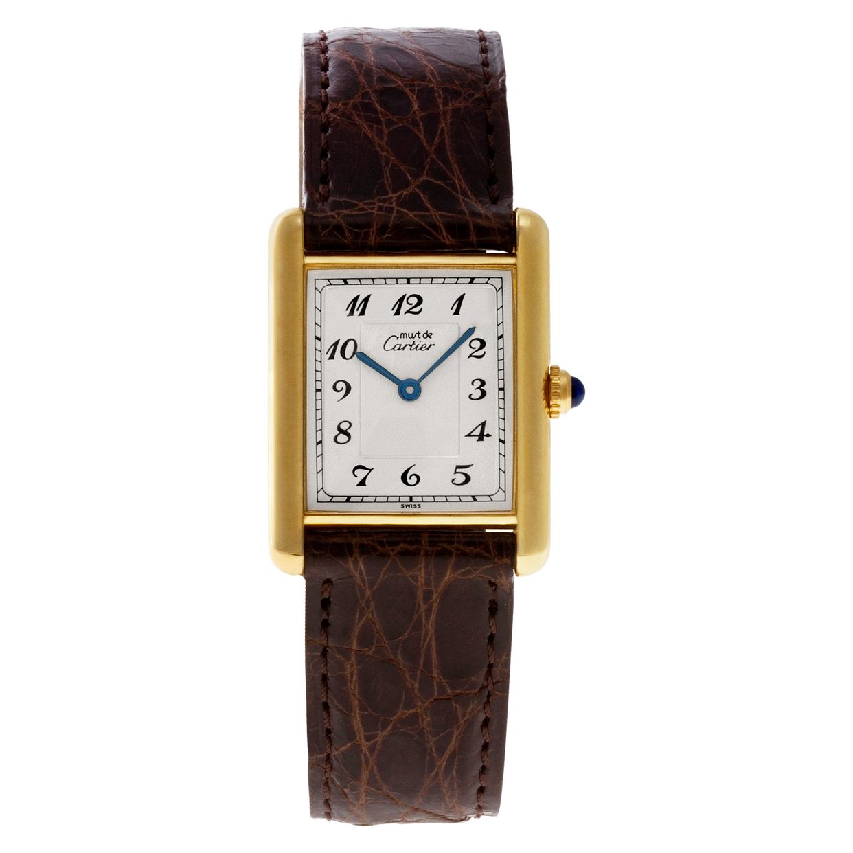 Photo of the documented piece at Gray & Sons · Photo: Gray & Sons · © Gray & Sons, used with permission · Source: https://www.grayandsons.com/w520768-cartier-tank-vermeil-24mm-590005/