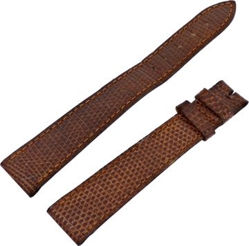 Cartier Tank Vermail on a leather strap