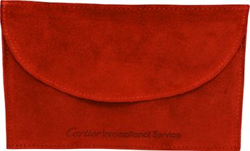Cartier Tank Vermail on a leather strap