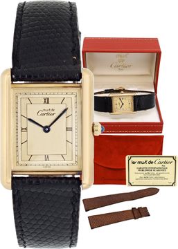 Cartier Tank Vermeil 681008