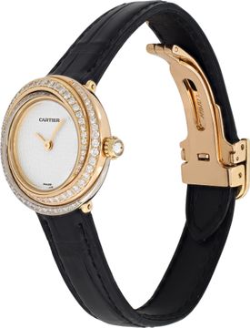 Cartier Trinity 18k Rose, White and Yellow Gold With a White Dial