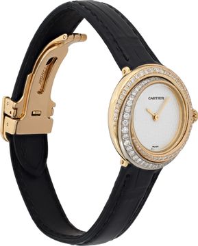 Cartier Trinity 18k Rose, White and Yellow Gold With a White Dial