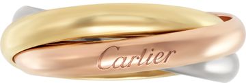 Cartier Trinity ring in 18k yellow, white and rose gold