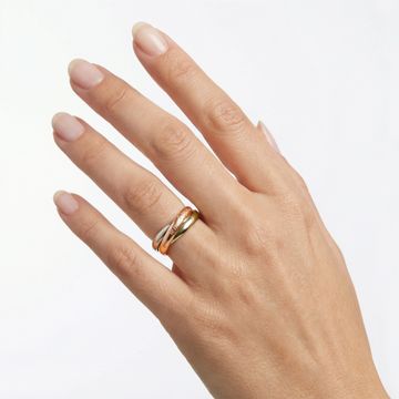 Cartier Trinity ring in 18k yellow, white and rose gold Ring Collection
