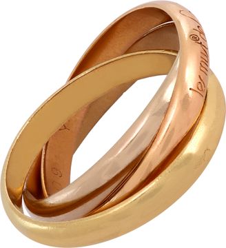 Cartier Trinity ring in 18k yellow, white and rose gold