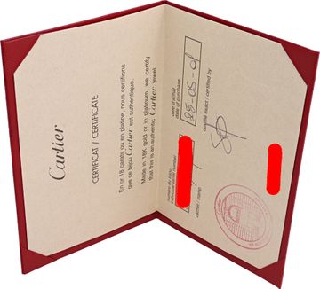 Cartier Trinity ring in 18k yellow, white and rose gold