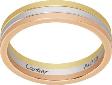 Cartier Vendome Louis ring 18k yellow gold, white gold and rose gold Cartier Vendome Louis ring 18k yellow gold, white gold and rose gold