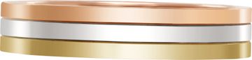 Cartier Vendome Louis ring 18k yellow gold, white gold and rose gold
