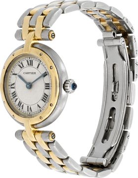 Cartier VLC 166920 18k & steel 24mm Quartz watch