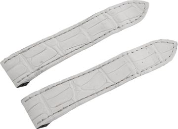 Cartier white alligator strap (20mm x 18mm) Jewelry Collection
