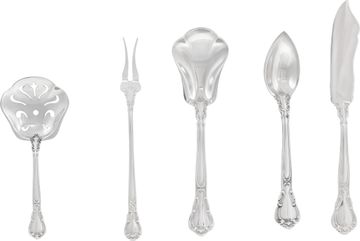 CHANTILLY sterling flatware set patented in 1895 by Gorham. 61 TOTAL PIECES.
