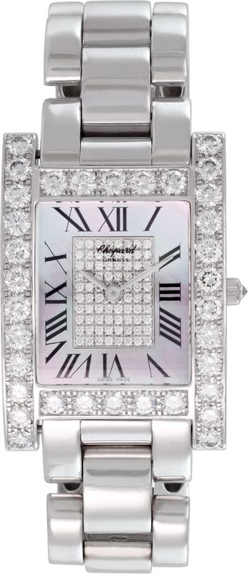 Used Chopard Classic 459-1 18k White Gold 28mm Quartz | Gray & Sons