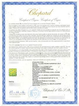 Chopard Classic Racing 168542-3001 Stainless Steel Black dial mm    Automatic wa