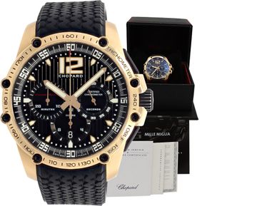 Chopard Classic 1276 18k Yellow Gold Black dial mm Automatic watch Chopard Classic "Racing limited edition" 45mm 1276 Mens Watch Collection