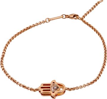 Chopard Hamsa hand in 18k rose gold with a diamond
