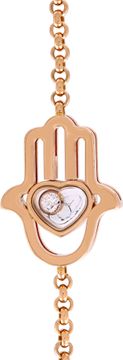 Chopard Hamsa hand in 18k rose gold with a diamond