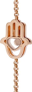 Chopard Hamsa hand in 18k rose gold with a diamond