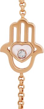 Chopard Hamsa hand in 18k rose gold with a diamond