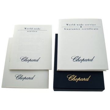 Chopard Happy Diamond 207233 18k White Gold Mother Of Pearl dial 36mm Quartz wat