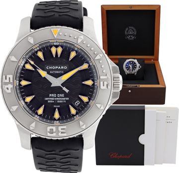 Chopard L.U.C PRO ONE 168912-1 Stainless Steel 42.5mm auto watch Chopard L.U.C PRO ONE "LUC 168912-1" 42.5mm 168912-1 Mens Watch Collection