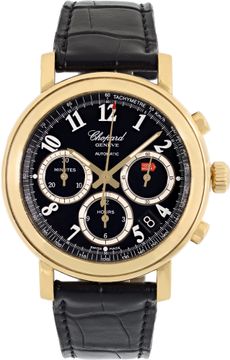 Chopard Mille Miglia 1612500001 18k Yellow Gold Black dial 39mm Automatic watch