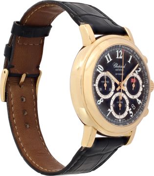 Chopard Mille Miglia 1612500001 18k Yellow Gold Black dial 39mm Automatic watch
