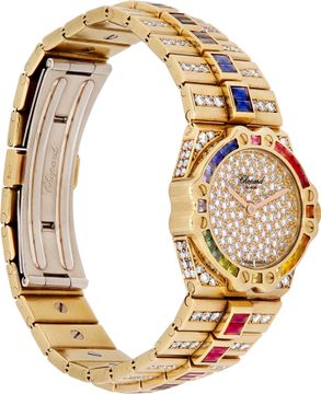 Chopard St. Moritz "Rainbow" in 18k yellow gold