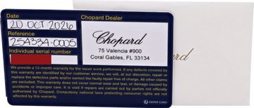 Chopard St. Moritz "Rainbow" in 18k yellow gold