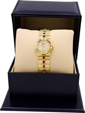 Chopard St. Moritz "Rainbow" in 18k yellow gold