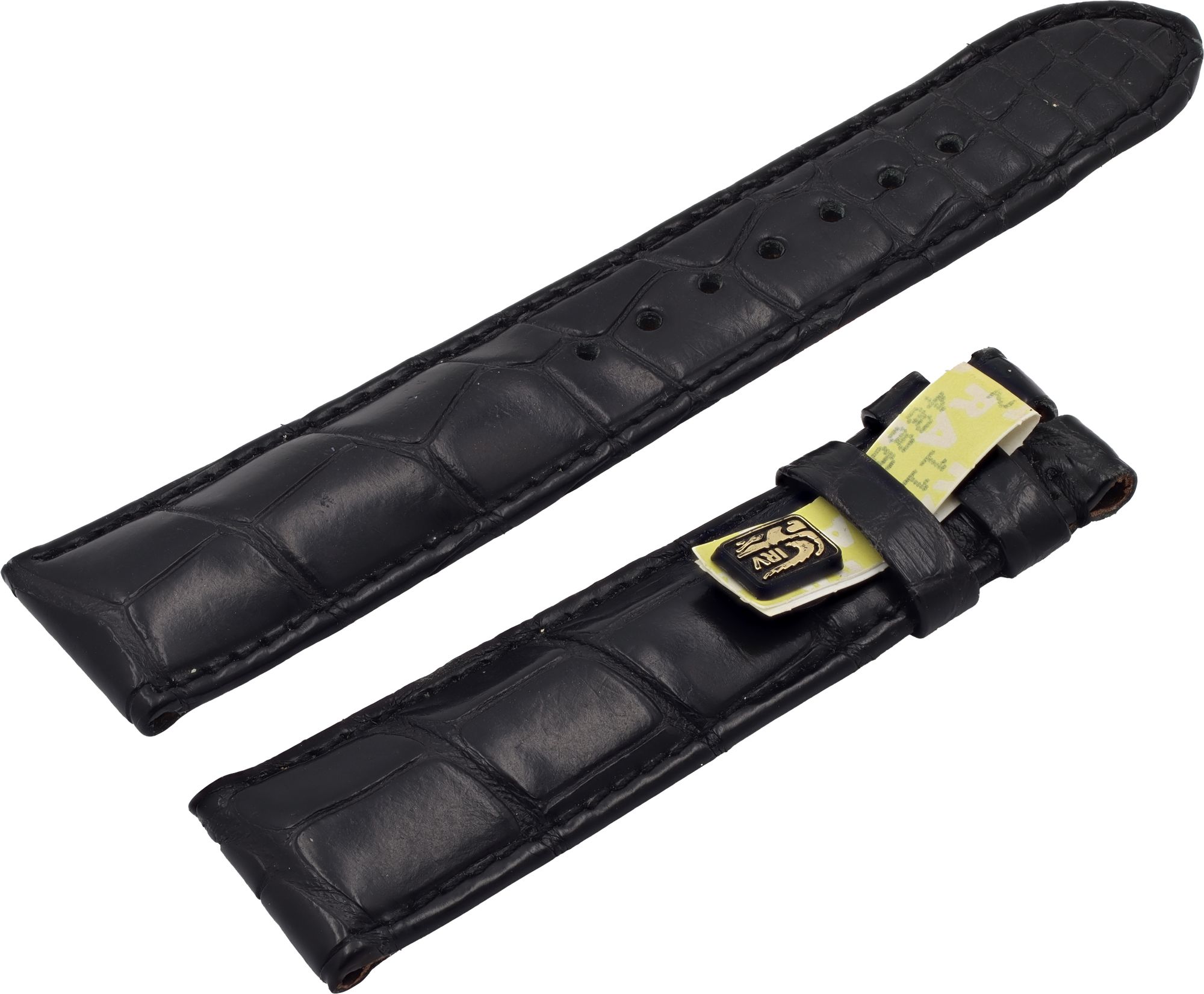 Chronoswiss black alligator strap (20mm x 18mm) | Gray & Sons Jewelers