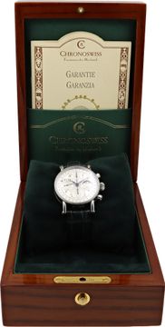 Chronoswiss Lunar ch7523 Stainless Steel 38mm auto watch