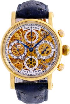 Chronoswiss Opus CH7521 18k 38mm auto watch