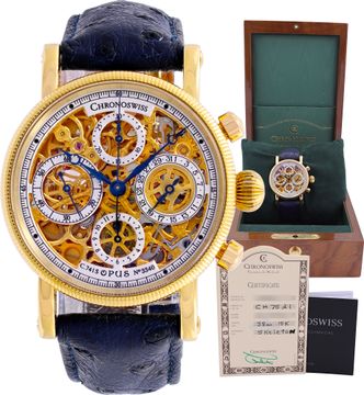 Chronoswiss Opus 38mm CH7521 Mens Watch Collection
