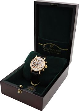 Chronoswiss Opus CH7521R 18k rose gold 38mm auto watch