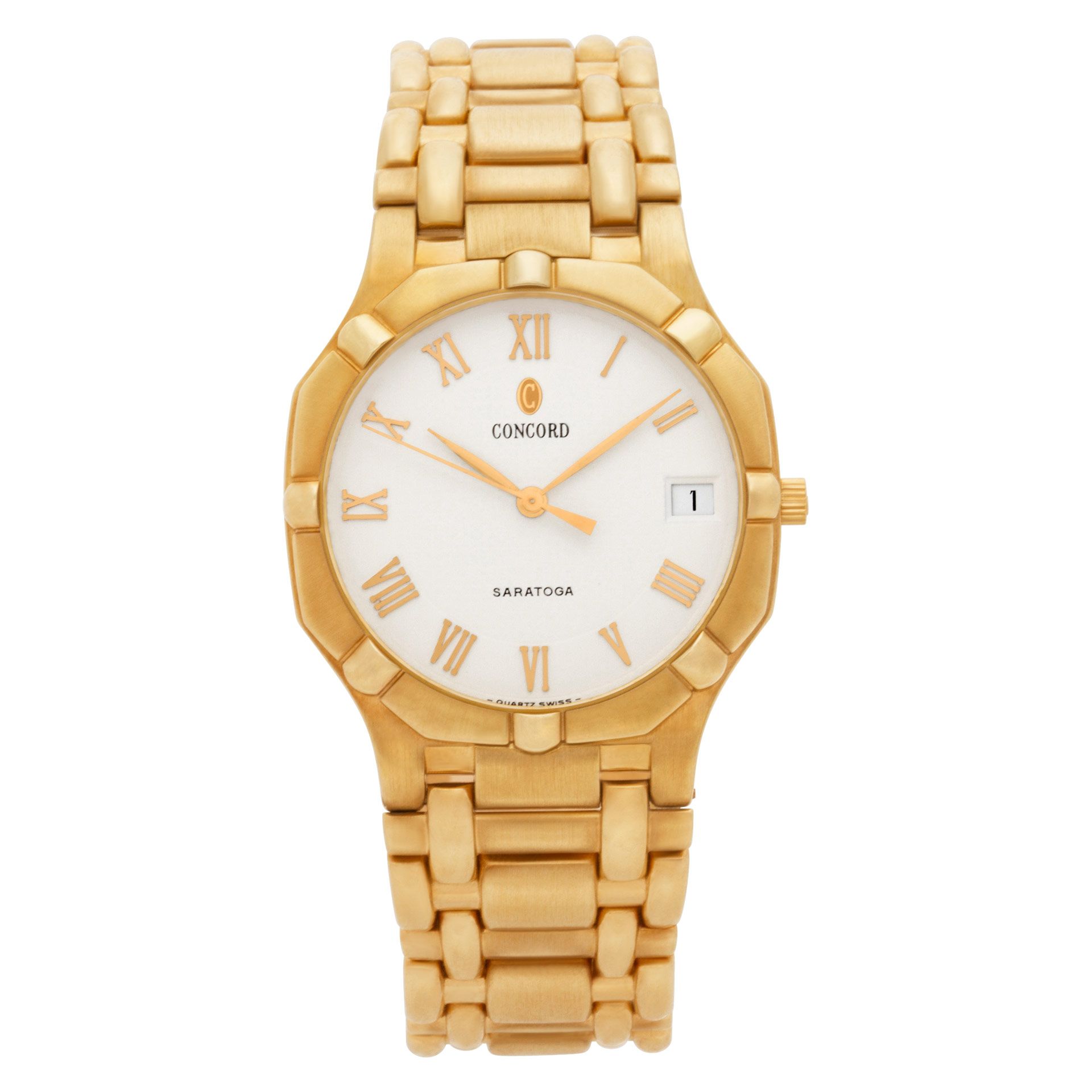 Preowned Concord Saratoga 50 58 237/1 18k 31.5mm Quartz |