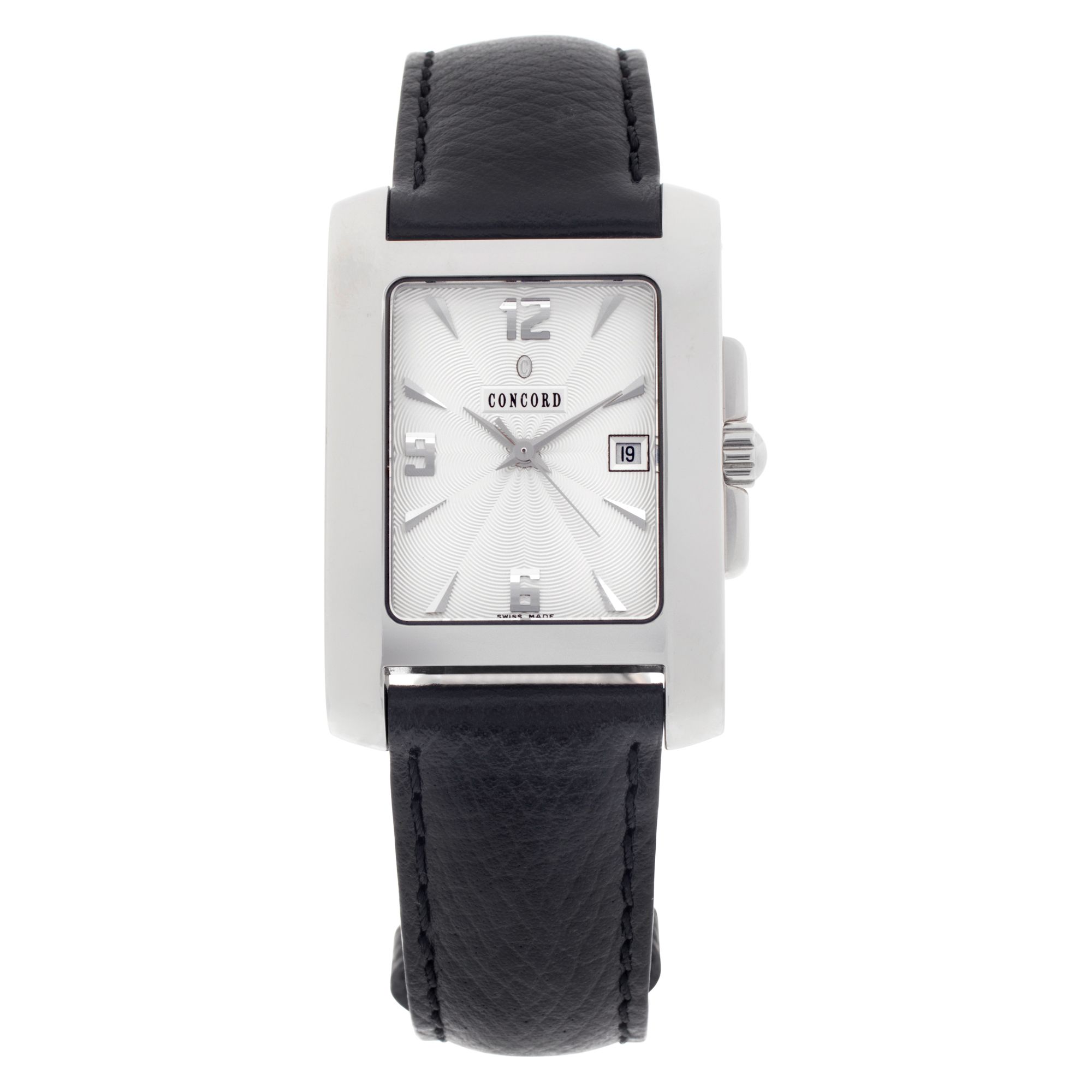 Pre-owned Concord Sportivo 14.36.622.1 stainless steel 28.5mm