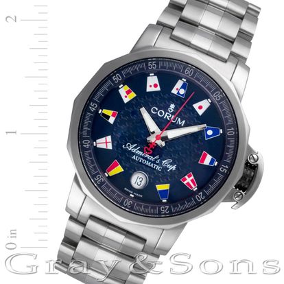 CORUM Admiral´s Cup 時計 30年ほど前のお品、未使用品
