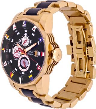 Corum Admirals cup 44 tides 977.631.55 18k 44mm auto watch