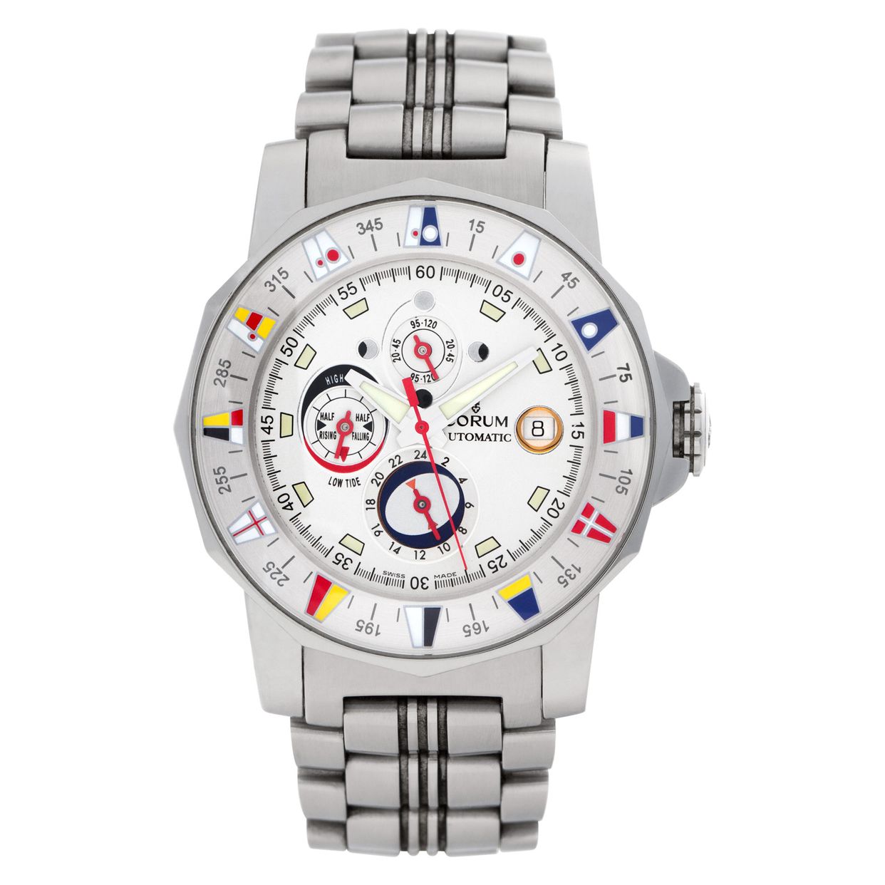 Preowned Corum Admirals Cup 977.630.20 stainless steel | Gray & Sons